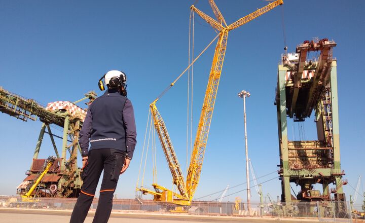 Demolizione scaricatore portuale - Demolition & Reclamation