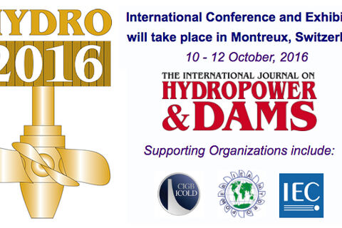 Hydro 2016 - International Conference and Exhibition