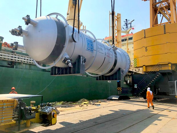 Separators for Hengli were shipped