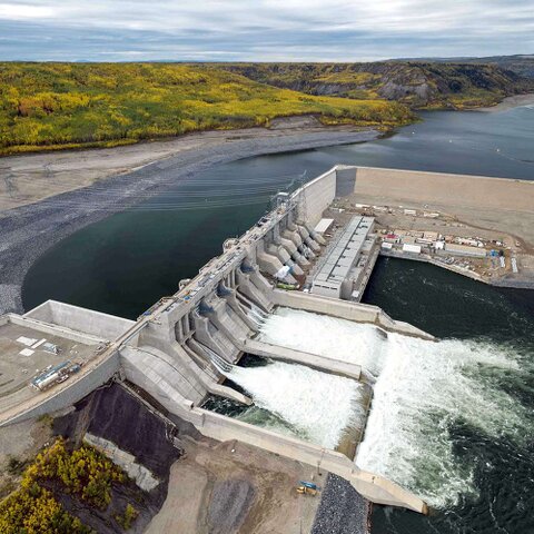 Site C: puesta en servicio