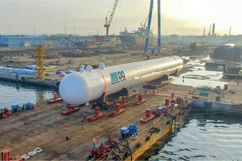 Bullet Tanks in uscita per il progetto Rapid, i più grandi componenti prodotti da MMHE-ATB
