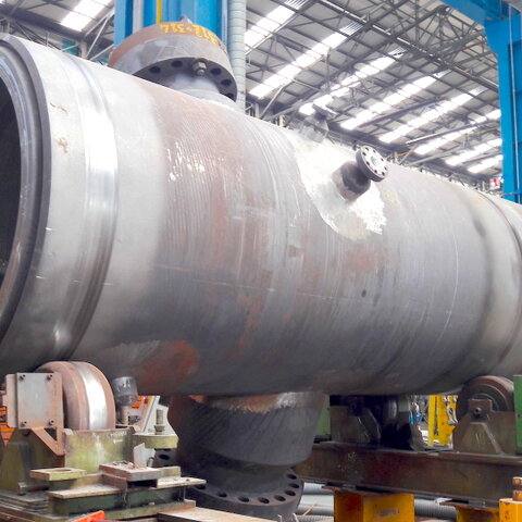 Reactores para la refinería TCO